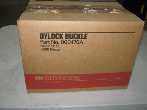 Signode Dylock Buckle, 000470A, Model 50DL, 5000 Pieces, New