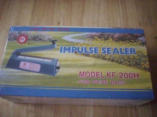 8&#034; Heat Sealing Impulse Manual Sealer  NIB