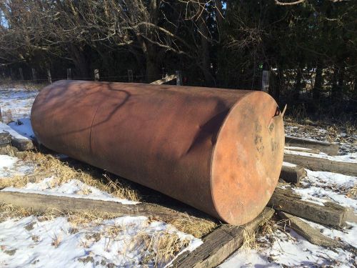 large Steel Water Container Located In Rainy River Ontario