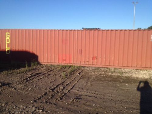 Shipping container or storage cargo 40ft Grade A. Good quality 40 feet container
