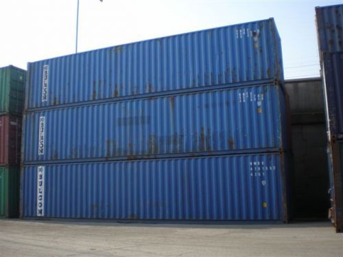SHIPPING CONTAINERS: 40&#039; ISO SHIPPING CONTAINER: WWT - Wind and Water Tight