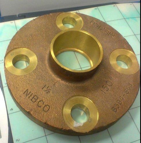 Nibco 8584-844 class 150 bronze flange 1-1/2&#034; for sale