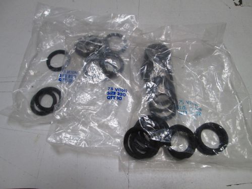 Lot of 30 75 viton o-ring size 320 *new in a factory bag* for sale