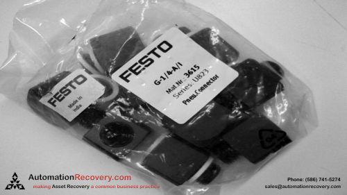 FESTO G-1/4-A/I *PACK OF 9* ELBOW FITTING, NEW
