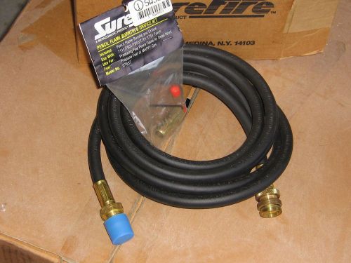 Burnzomatic surefire 12&#039; hose kit $12.00 shipping u.s.a. for sale