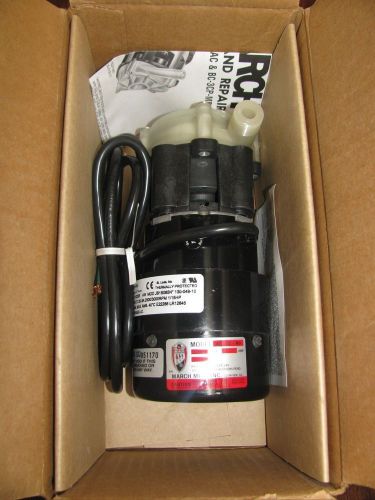 New march pump assy ac-3cp-md 1/15hp 230v 50/60hz 1.05/.9amp 2500/3000rpm motor for sale