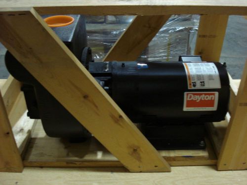 Dayton 5hp commercial pool pump 5yl40 3 phase self priming 3450 rpm for sale