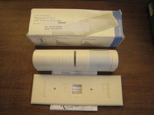 New GE RCR-REX-W Request to Exit Motion Sensor w/ Built-in Sounder Free Shipping