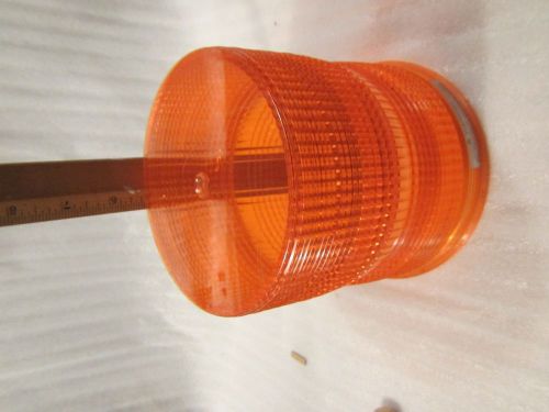 preco 4263 orange lens 14 - 48 volts vdc safety construction beacon strobe LED