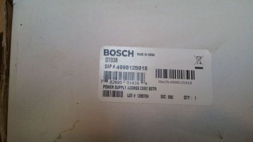 Bosch 7038 NAC Power Supply