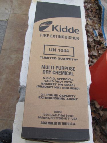 Kidde Multi Purpose Fire Extinguisher Home Car Boat Safe Work Emergency in box