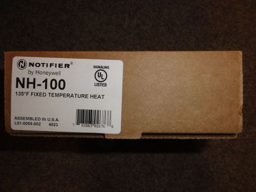 NH-100-Notifier heat detector for firewarden series