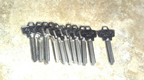 Lot Of 15 SC22 Keyblanks, Curtis Or Cole Brand