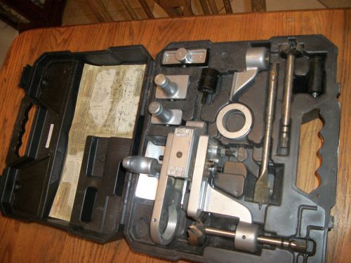 Kwikset door installation kit tool lock boring jig kit in black case for sale