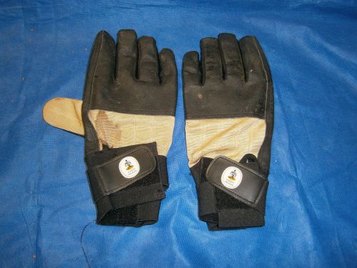 Oem ergodyne proflex gold 9012 large av anti vibration heavy work leather glove for sale