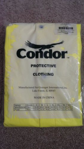 Condor hi vis jacket 4ge64 large yellow new for sale
