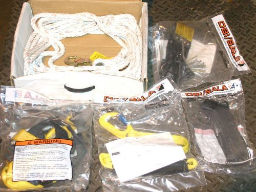 Dbi sala roof anchor fall protection kit l4168a with removable anchor new os for sale