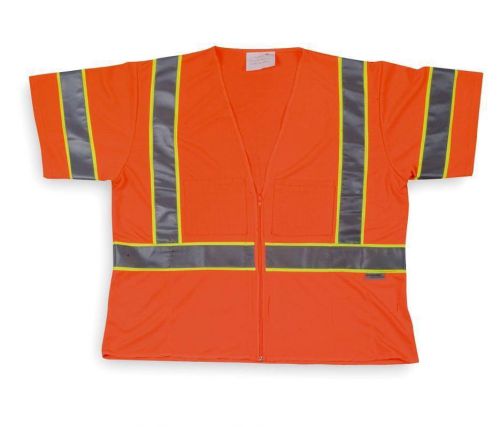 Condor 3m 1yau7 reflective safety vest w sleeves xxl ansi-isea class 3 level 2 for sale
