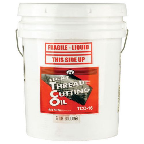 RELTON Light Thread Cutting Oil - Container Size: 5 Gallon Pail