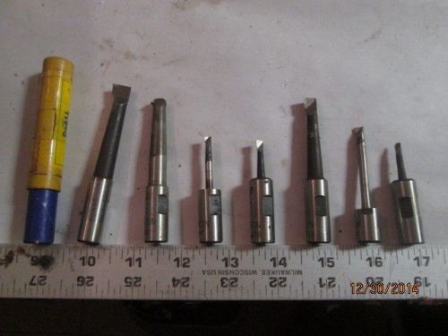 MACHINIST TOOLS LATHE MILL Lot of Machinist Boring Bar End Mill Cutters d