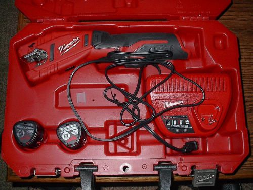 Milwaukee 2471-22 12v copper tubing cutter kit with 2 batteries for sale