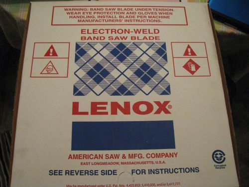 LENOX Electron Weld Super  Band Saw Blade vari-tooth