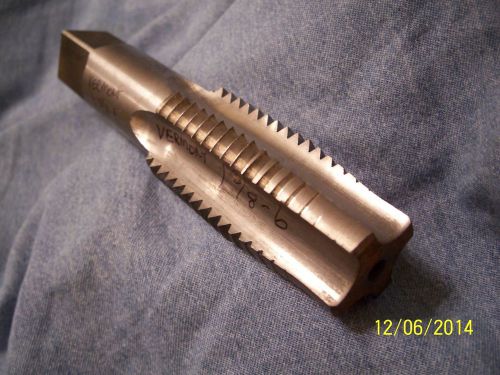 Vermont 1 3/8 - 6  hss start tap machinist tools for sale