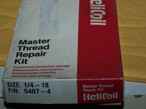Helicoil 5407-4 Master Pipe Thread Repair Kit 1/4-18 ANPT