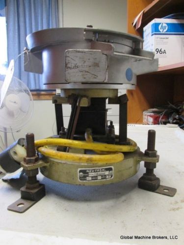 Vibromatic 115 Volt 1Ph 10&#034; Vibratory Feeder Bowl Working Condition