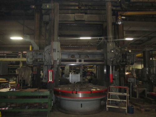 King vertical boring mill  vtl  96&#034; table for sale