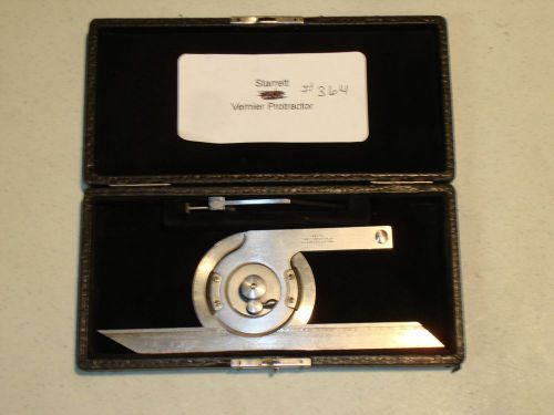 Starrett #364 Vernier Protractor