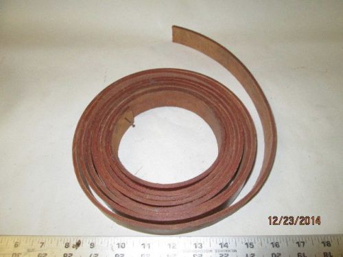 MACHINIST TOOLS LATHE MILL Leather Strap Belit for Lathe 1 1/4&#034; by Approx 154&#034; L