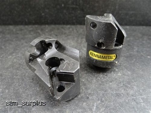 Pair of kennametal indexable boring heads model h20-dtfnl3w ng3 for sale