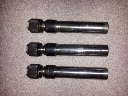 Tapping heads w 1&#034; shank 6 1/2&#034; oal tms-acth/ta (3x) for sale