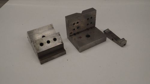Lot of 3 Used Machinist Die Making V-Block for machining