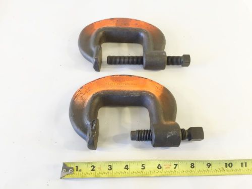 2 j.h. williams co. no. 5 vulcan heavy duty service clamps for sale