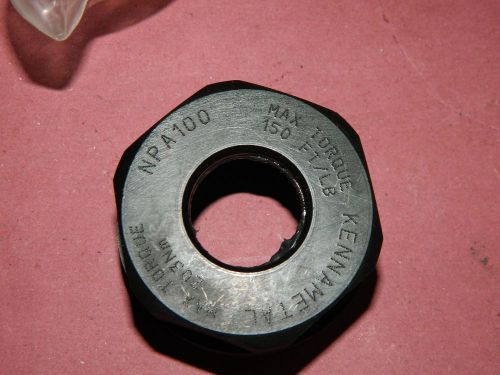 Erickson Quick Change Collet Chuck Nut NPA100 NEW Machinist Tool