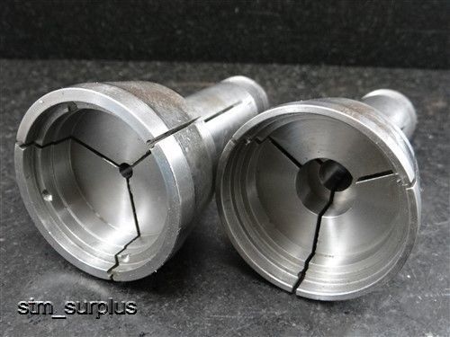 PAIR OF 3&#034; 5C OD STEP COLLETS