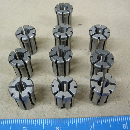 Erickson Series K Double Angle Tap Collet Lot