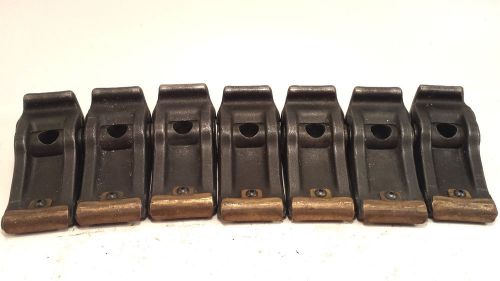 Lot of 7 jergens adjustable strap clamp forged 5/8 in bolt hole no. 19102 for sale
