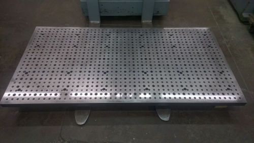 CNC  Sub Plate removed from a Fadal VMC 6030