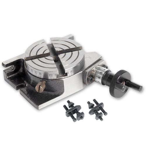 Rotary table 3&#034; h&amp;v with clamping kit for sale
