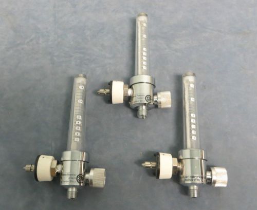3 Pressure Compensated Flow Meters 1-15 LPM