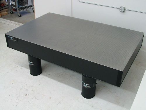 Rs-4000 newport 4&#039; x 8&#039; x 12&#034; optical table w/ i-2000 self level isolators for sale