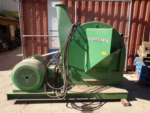 Wood hammer mill grinder blower slicer 100 hp induction motor for sale