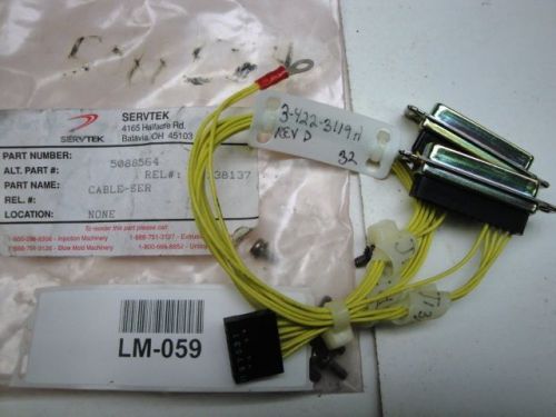 Cincinnati Milacron 3-422-3119A Rev D Cable assembly 25 pin New Guaranteed!