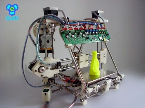 Fully Assembled He3D-A140 Mini Huxley Reprap 3D Printer