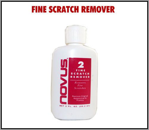Novus Plastic Fine Scratch Remover #2 2oz Bottle