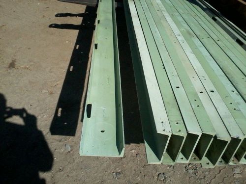 . used  6&#039;&#039; x .2&#034; x 1/4 aluminum 6061 channel 176&#034; length for sale