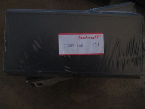 NEW Schroff Cassette 3 HE 7 TE PCB Heat Sink 19&#034; Plug-in LOT 8 # 30809 668 49.1